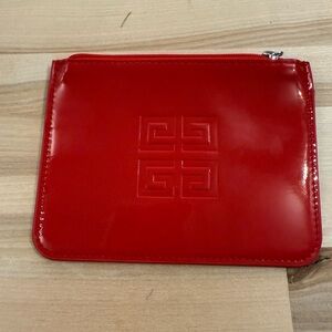 Givenchy Red Pouch Coin Purse Promo Gift New